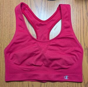 Champion Women's red Sports Bra